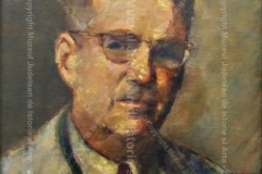 “Autoportret” din 1949. Ulei pe pânză